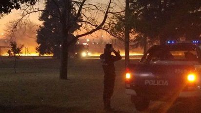 Fuego en el predio de los SRT de Córdoba: evacuaron las instalaciones