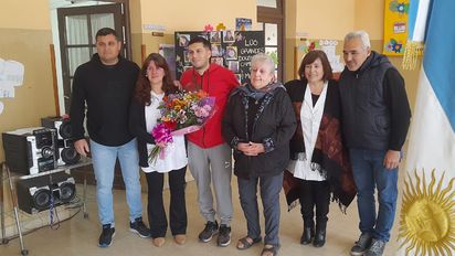 Flavia Rivero, docente destacada del departamento Juárez Celman