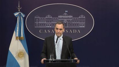 Adorni dijo que el Gobierno confía en que Diputados dé media sanción a la Ley