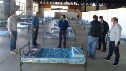 La Rural, con 100 camas y convertida en centro de contención