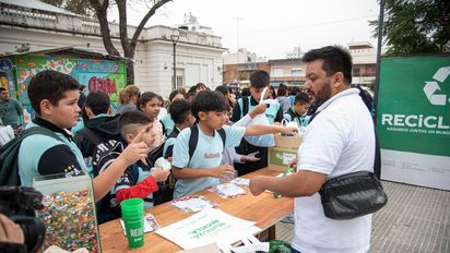 Jornada de Ecocanje: 1.400 kilos de materiales reciclables fueron recolectados
