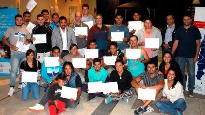 Entrega de certificados en Gigena y Baigorria