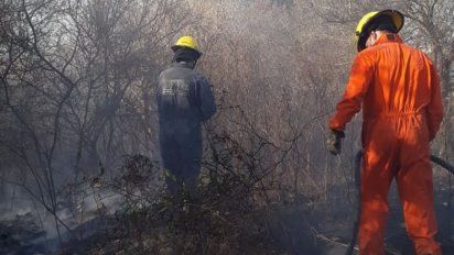 Incendios en barrios Los Olmos y Las Playas