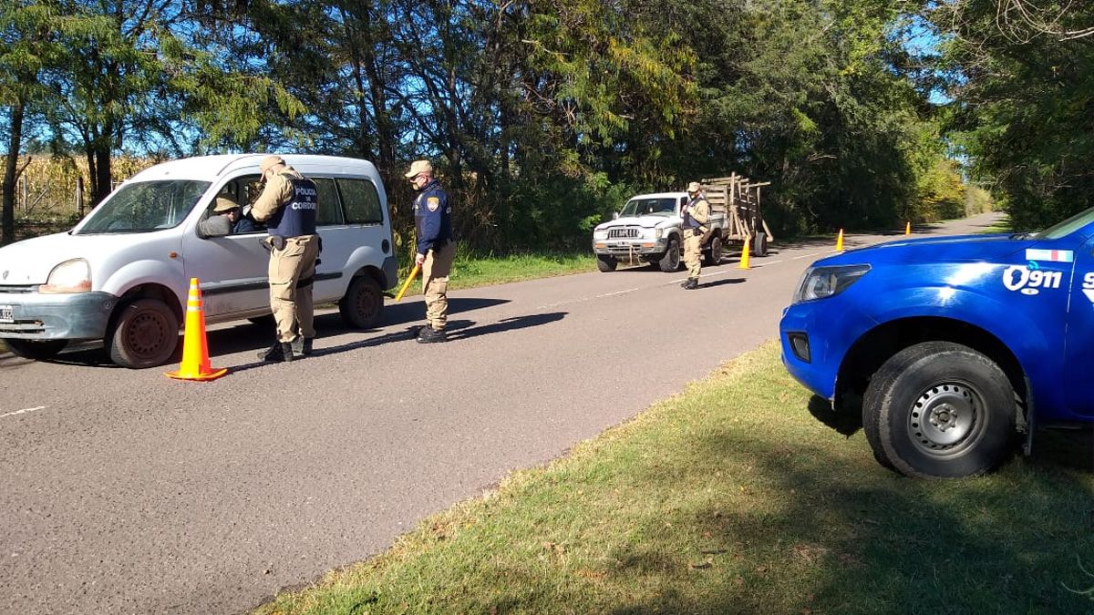 En la zona se desplegaron nueve efectivos de Patrulla Rural Sur.