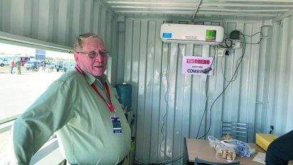 Murió Héctor Combina, un socio histórico del Aeroclub y un entusiasta de la aviación