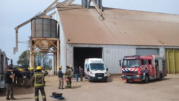 Rescate en Huinca Renancó: operario atrapado en una planta manicera