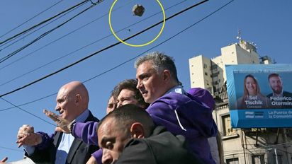 Un detenido por el ataque a Milei: desde el gobierno de Kicillof calificaron como una
