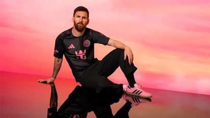 Así luce la nueva camiseta alternativa que vestirá Messi en el Inter Miami
