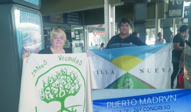 Vecinalistas viajaron a Puerto Madryn por el Congreso Nacional de noviembre próximo