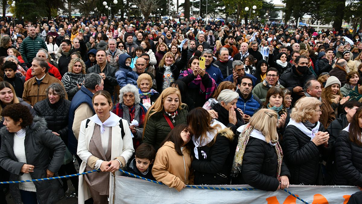 Masivo festejo de la Consolata.