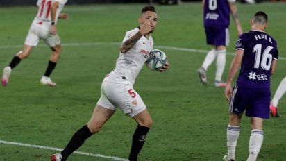 Ocampos evitó la derrota del Sevilla