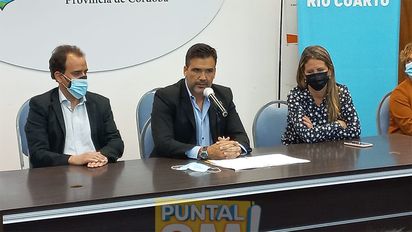 La Provincia entregó fondos y equipamiento de salud a localidades del Departamento Río Cuarto