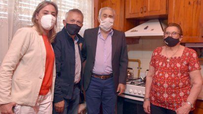 Schiaretti habilitó el servicio de gas natural en Del Campillo