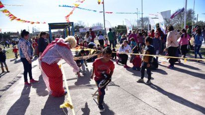 Se festejó el día del niño en dos barrios de la ciudad