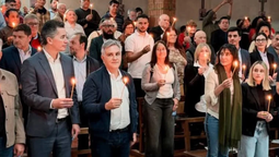 llaryora asistio a la misa en homenaje a jose manuel de la sota