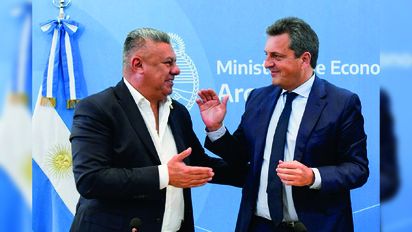 Massa y Tapia presentarán mañana el Mundial 2030 en Ezeiza