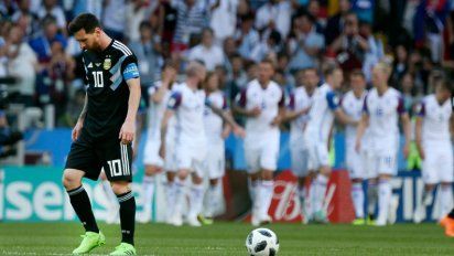 Argentina no pudo con Islandia