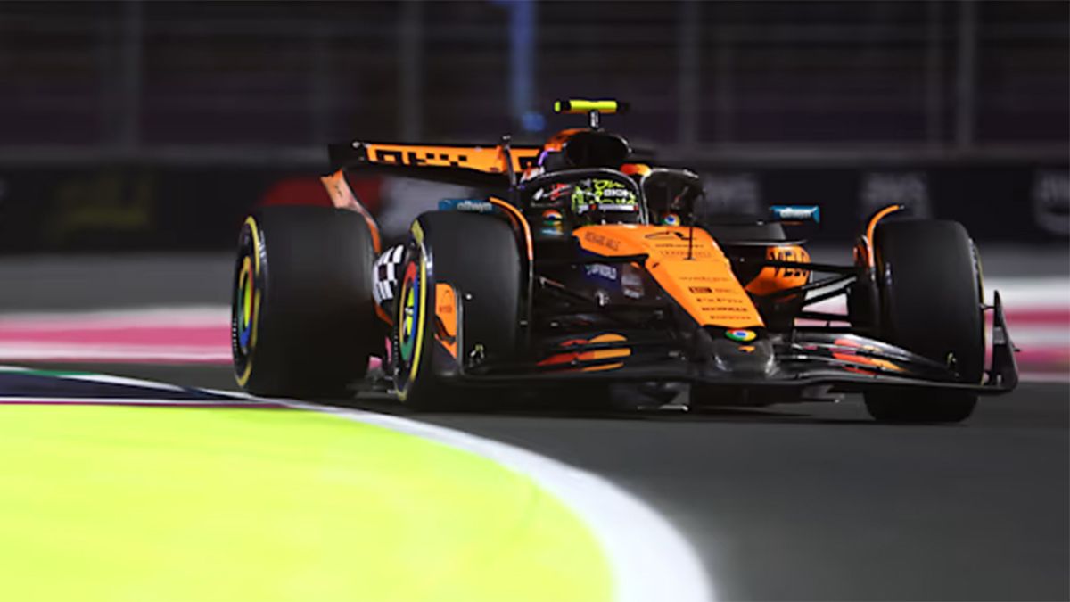 Lando Norris, el más rápido en el primer día en el Gran Premio de Arabia Saudita