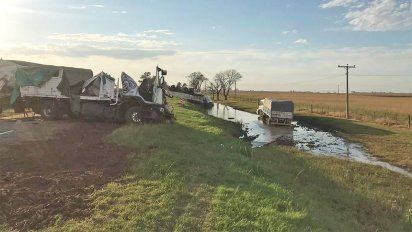 Dos camioneros fallecieron tras protagonizar accidentes en rutas de Córdoba y Santa Fe