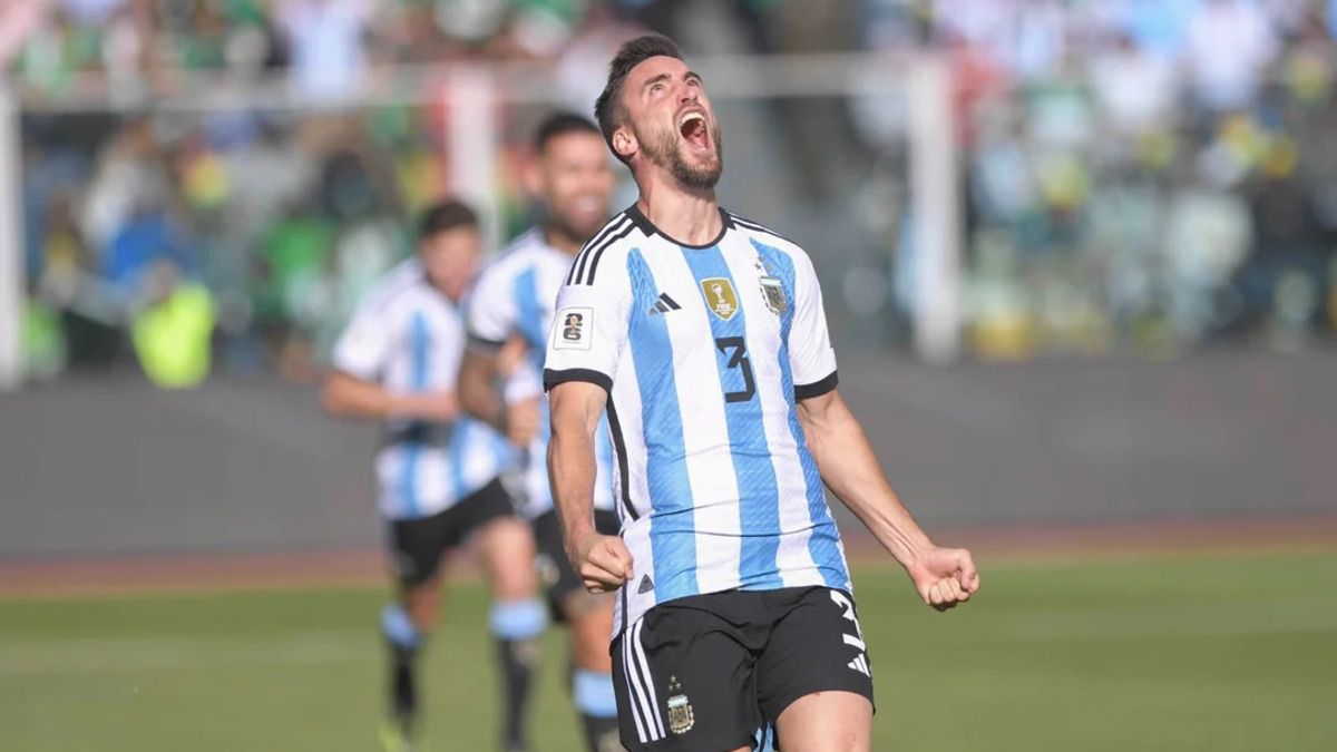 Nicolás Tagliafico, defensor de la Selección Argentina.