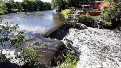 Crecidas en ríos serranos tras la intensa lluvia
