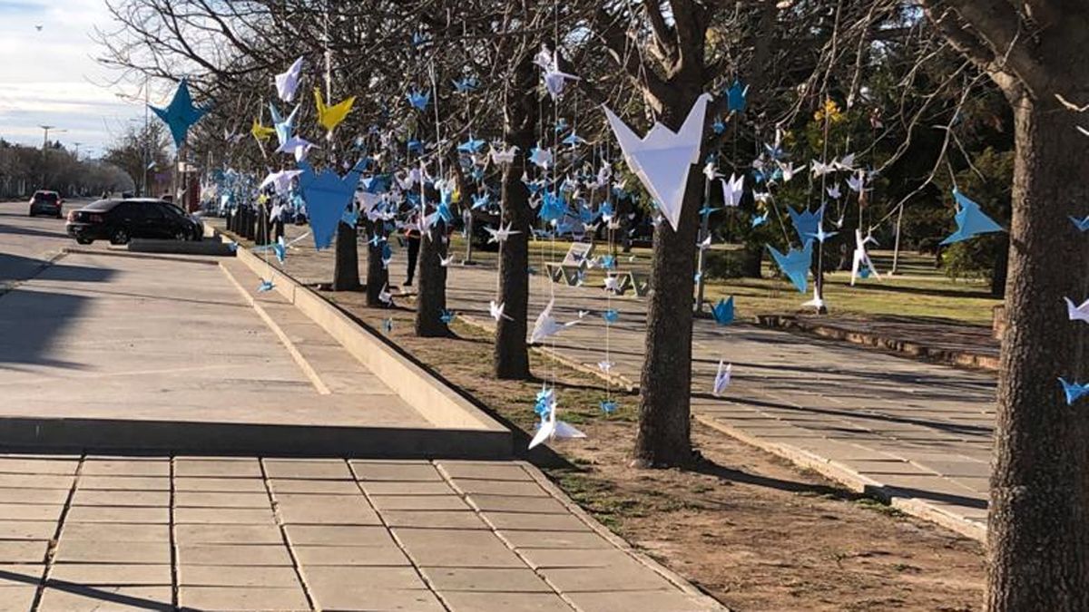 La iniciativa surgió del instituto de enseñanza media de Jovita y sumó a todos los vecinos.