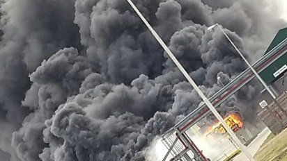 Controlan un incendio en una planta de bioetanol en Villa María