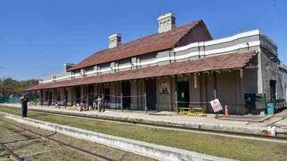 Avanzan las labores en la Estación de Trenes
