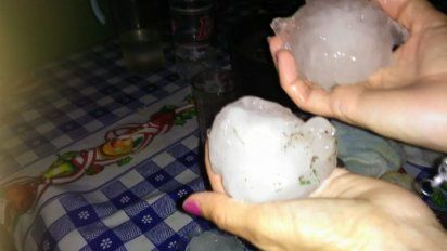 Tras el viento y la pedrea, las localidades afectadas se recuperan