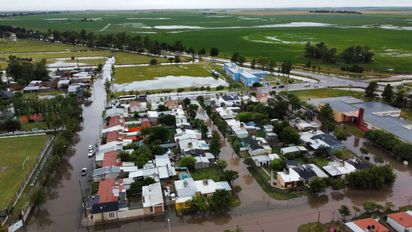 En Jovita cayeron 257,5 milímetros, se anegaron calles y hubo evacuados