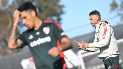 River volvió a los entrenamientos trasganar el superclásico y piensa en Talleres