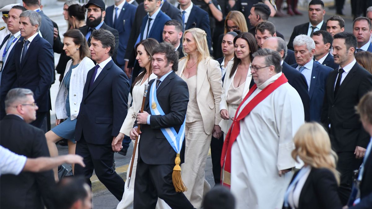 La asunción presidencial de Javier Milei