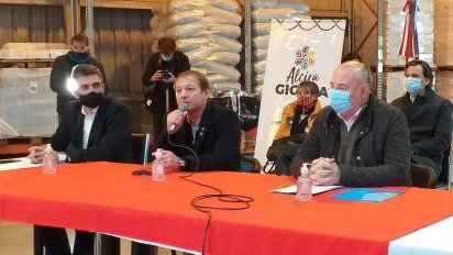 Por videoconferencia, el gobernador inauguró el Parque Industrial de Alcira