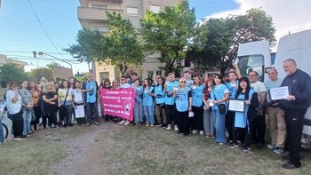 El clima las desafío, pero se movilizaron igual: mujeres, junto con docentes y autoconvocados, pidieron Justicia este jueves en Villa María por Nancy Godoy.