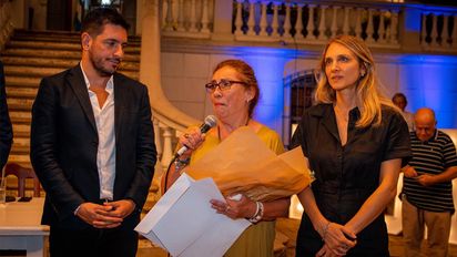 Marilena, la heroica veterinaria, fue reconocida como Mujer Destacada