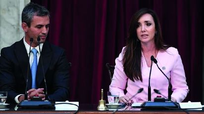 Villarruel anuló el aumento en la dieta de los senadores por pedido expreso de Milei