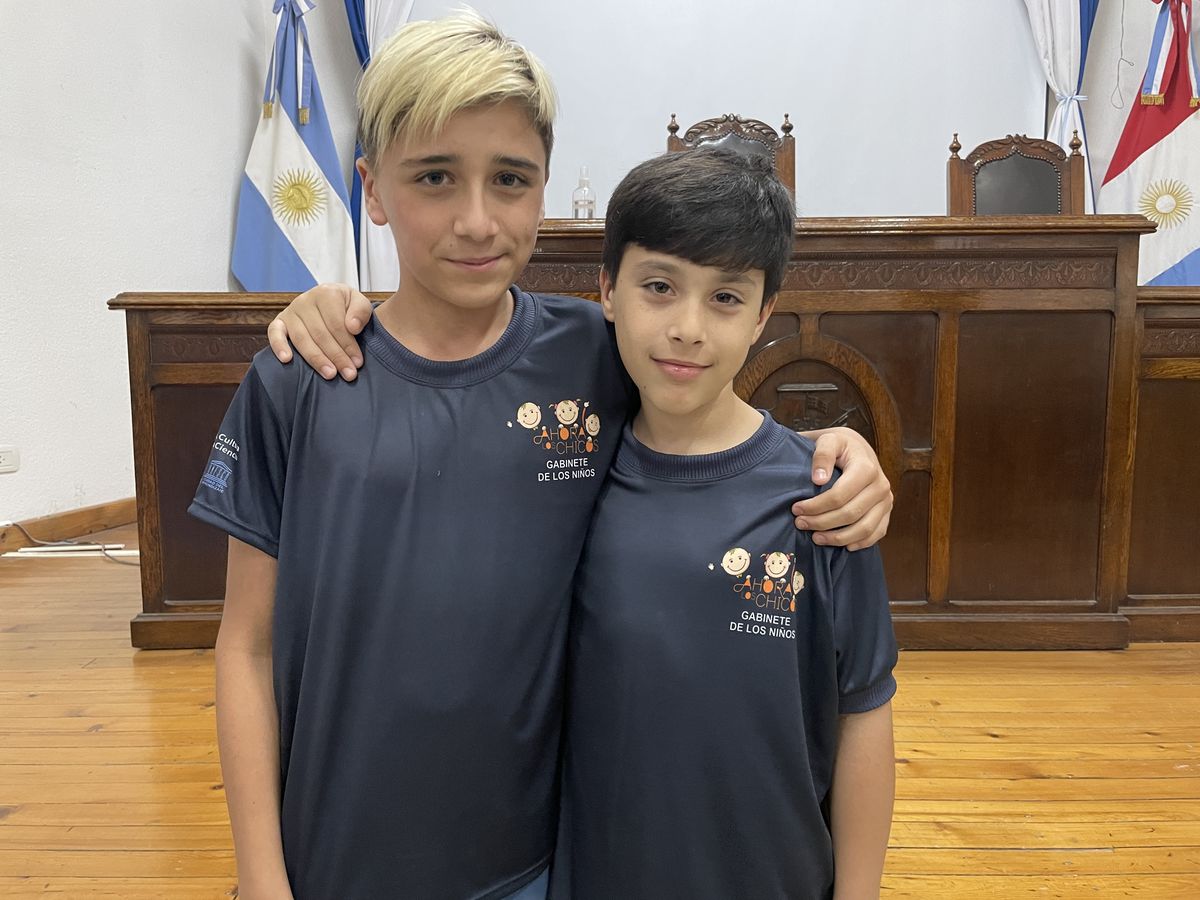 Amadeo y Benjamín son los nuevos representantes de los niños.