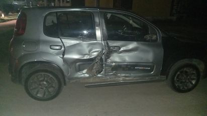 Banda Norte: colisionaron un auto y una moto
