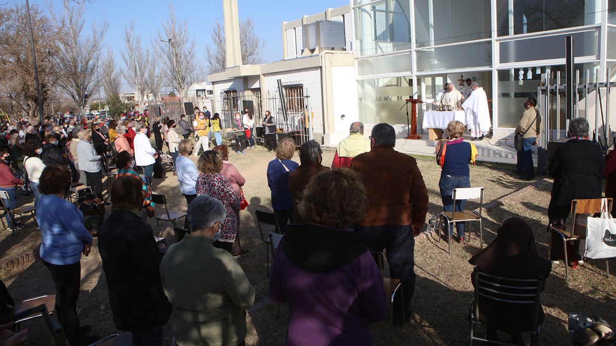 La celebración se desarrolló con cumplimiento de los protocolos.