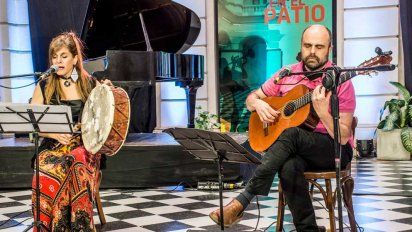 Un lindo momento con el arte