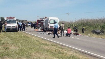 Dos muertos tras una colisión frontal cerca de Huinca Renancó