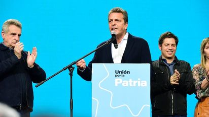 Massa advirtió que para UxP ni el medio ambiente ni los órganos