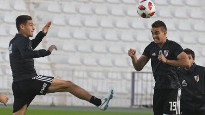 River entrenó en Abu Dhabi