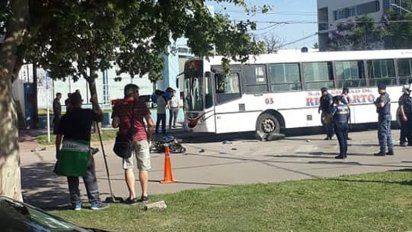 Motochorros detenidos al chocar con otra moto en plena huida