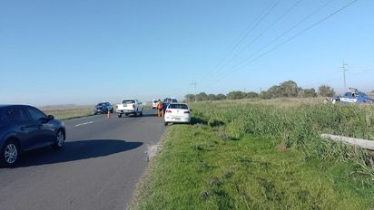 Volcaron cuando se fugaban de la comisaría: dos lesionados y un prófugo