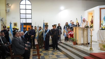 Representantes del Gran Río Cuarto encabezan un acto por el 25 de mayo