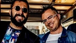 Gabriel y Agustín Moyano, los autores de la canción al Papa.