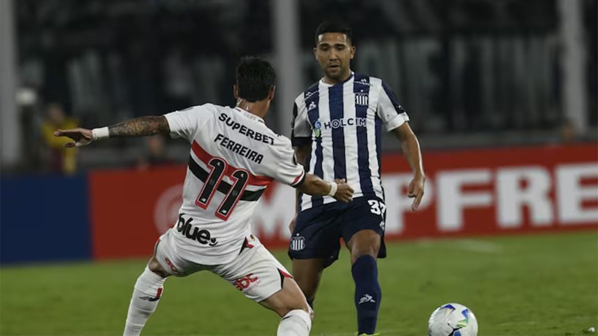 Talleres perdió con San Pablo en el Kempes por la Libertadores