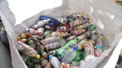 El Municipio recolectó 400 kilos de material reciclable