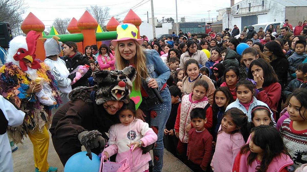 Griselda Molina junto con el grupo “Solidarios” organizan el festejo por el Día de las Infancias hace ya 9 años.